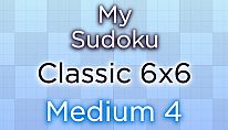 My Sudoku - Classic 6x6 Medium 4 für PC kaufen