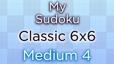 My Sudoku - Classic 6x6 Medium 4 DLC