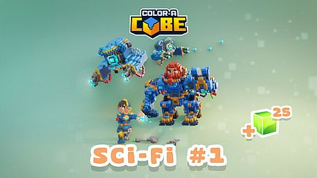 Color-A-Cube - Scifi Pack #1 DLC