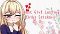 Ghost Girl Lasling-Chibi Stickers
