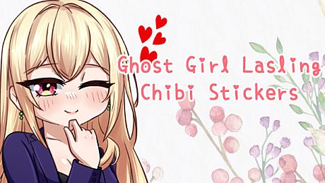 Ghost Girl Lasling-Chibi Stickers DLC