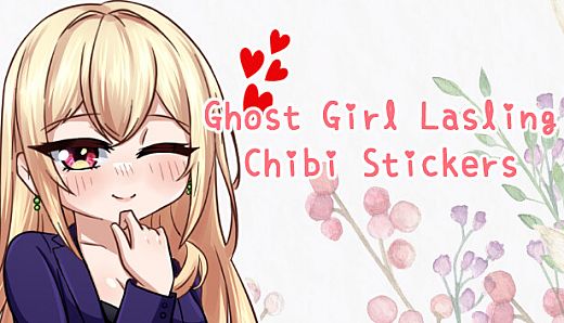 Ghost Girl Lasling-Chibi Stickers