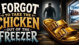 I FORGOT TO TAKE THE CHICKEN OUT OF THE FREEZER
