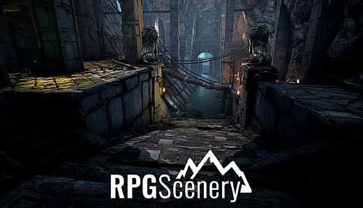 RPGScenery - Cave City Entrance
