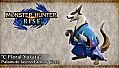 MONSTER HUNTER RISE - "C Floral Yukata" Palamute layered armor piece