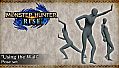 MONSTER HUNTER RISE - "Using the Wall" Pose Set