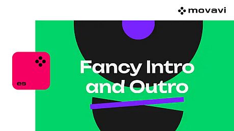 Movavi Video Editor 2024 - Fancy Intro and Outro Pack DLC