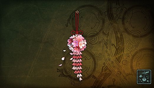 Monster Hunter Wilds - Pendant: Sakura Posy: Colorful