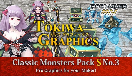 RPG Maker MV - TOKIWA GRAPHICS Classic Monsters Pack S No.3
