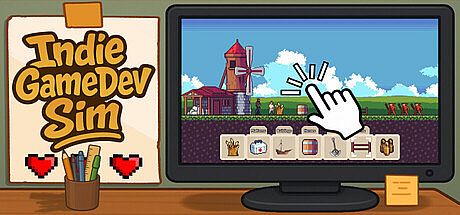 Indie GameDev Sim Game