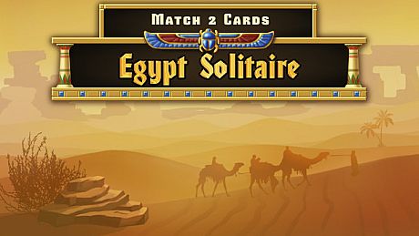 Egypt Solitaire. Match 2 Cards Game