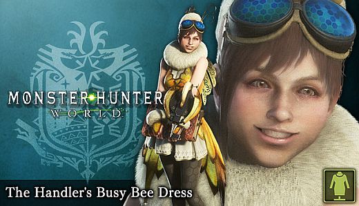 Monster Hunter: World - The Handler's Busy Bee Dress