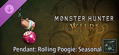 Monster Hunter Wilds - Pendant: Rolling Poogie: Seasonal DLC
