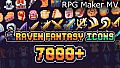 RPG Maker MV - Raven Fantasy Icons - 7000+