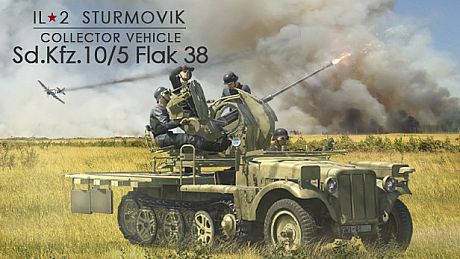 IL-2 Sturmovik: Sd.Kfz. 10/5 Flak 38 Anti-Aircraft Gun DLC