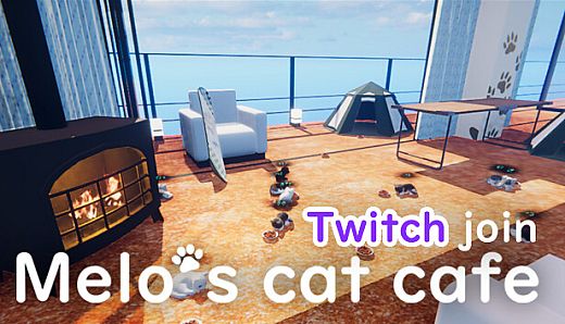 Melo's cat cafe - Twitch join