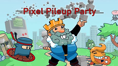 Pixel Pileup Party Game