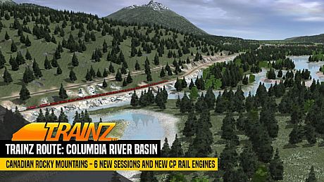 Trainz 2022 DLC - Route: Canadian Rocky Mountains - Columbia River Basin DLC