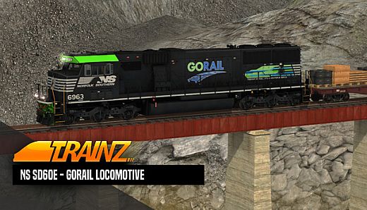 Trainz 2019 DLC - NS SD60E - 6963 GoRail
