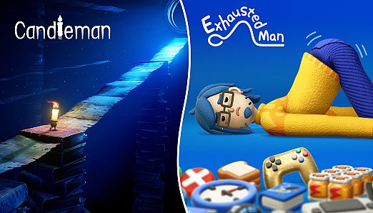 Exhausted Man and Candleman Bundle