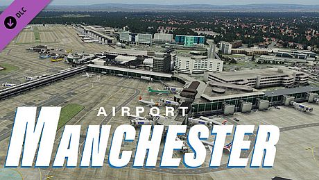 X-Plane 12 Add-on: Aerosoft - Airport Manchester DLC