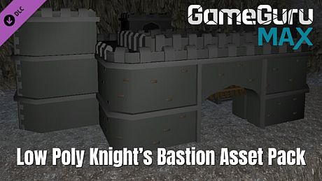 GameGuru MAX Low Poly Asset Pack - Knight's Bastion DLC