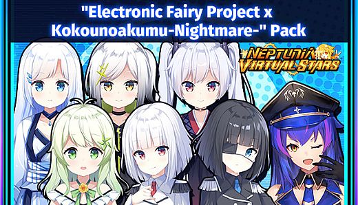 Neptunia Virtual Stars - Electronic Fairy Project x Kokounoakumu-Nightmare- Pack