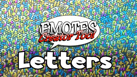 Emotes creator tool - Letters DLC