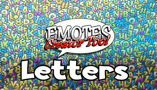 Emotes creator tool - Letters