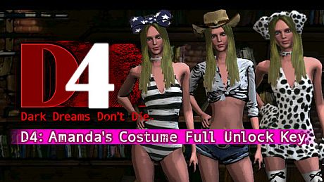 D4: Amanda's Costume Full Unlock Key DLC