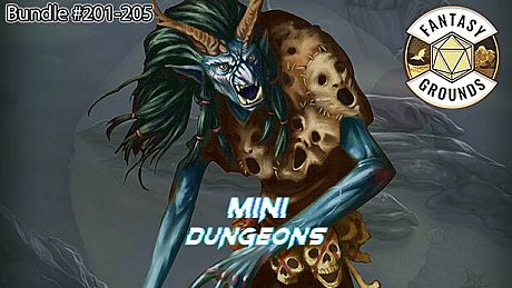 Fantasy Grounds - Mini-Dungeons Bundle #201-205 DLC