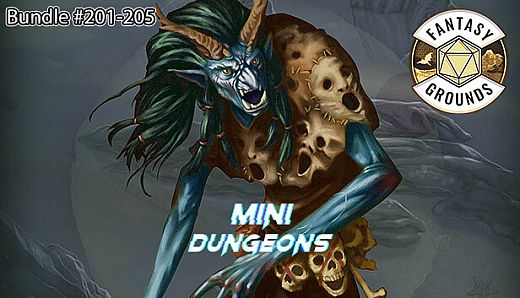Fantasy Grounds - Mini-Dungeons Bundle #201-205