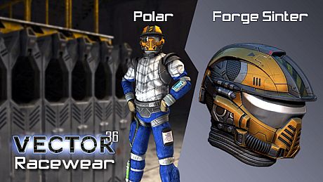 Vector 36 Racewear- Forge Sinter / Polar DLC