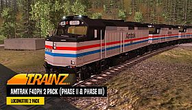 Trainz 2019 DLC: Amtrak F40PH 2 pack