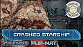 Fantasy Grounds - Starfinder RPG - FlipMat - Crashed Starship