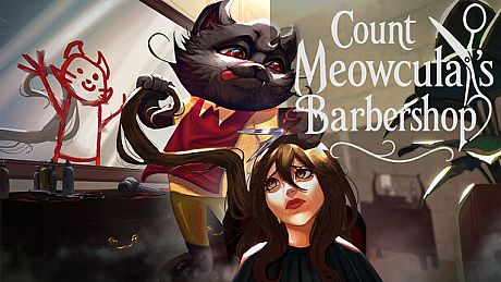 Count Meowcula's Barbershop Game
