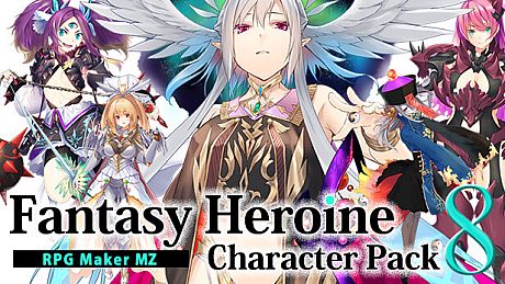 RPG Maker MZ - Fantasy Heroine Character Pack 8 DLC