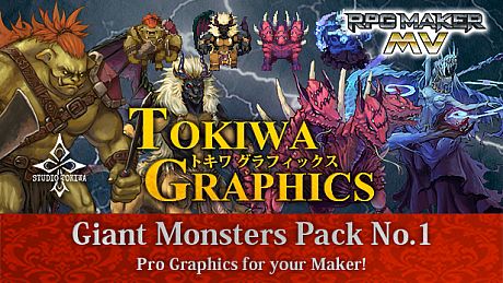 RPG Maker MV - TOKIWA GRAPHICS Giant Monsters Pack No.1 DLC