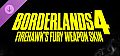 Borderlands4: Firehawk's Fury Weapon Skin