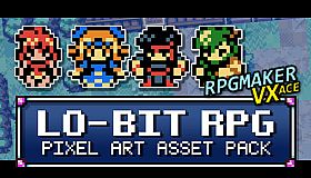 RPG Maker VX Ace - Lo-Bit RPG Pixel Art Asset Pack