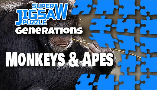 Super Jigsaw Puzzle: Generations - Monkeys & Apes Puzzles