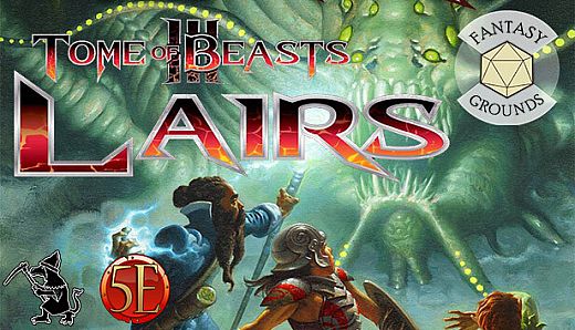 Fantasy Grounds - Tome of Beasts 3 Lairs for 5th Edition