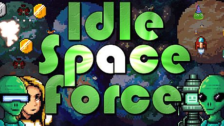 Idle Space Force: Retro Clicker Game