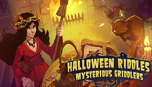 Halloween Riddles Mysterious Griddlers
