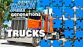 Super Jigsaw Puzzle: Generations - Trucks