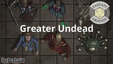 Fantasy Grounds - Jans Tokenpack 21 - Greater Undead DLC