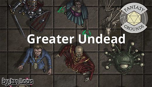 Fantasy Grounds - Jans Tokenpack 21 - Greater Undead