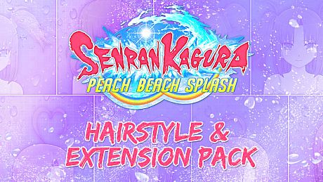SENRAN KAGURA Peach Beach Splash - Hairstyle and Extension Pack DLC