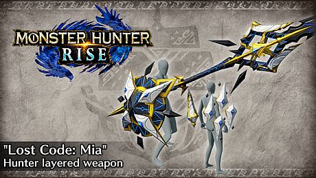 Monster Hunter Rise - "Lost Code: Mia" Hunter layered weapon (Lance) DLC