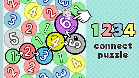 1234 connect puzzle Game
